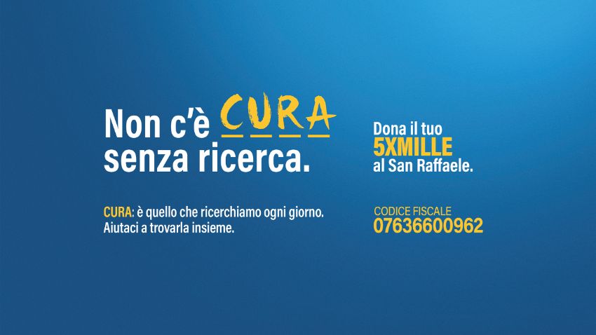 Dona il 5x1000 all’IRCCS Ospedale San Raffaele